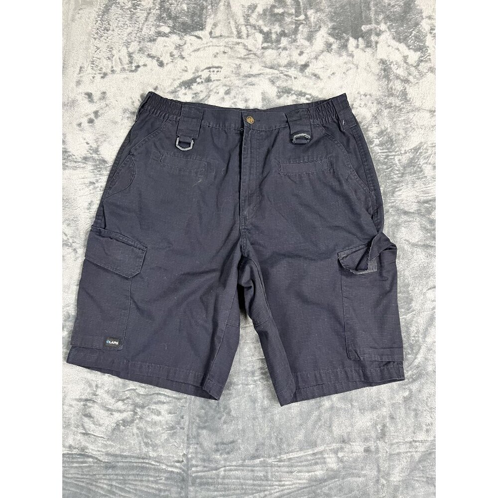 LAPG Operator Tactical Shorts Navy  Cargo Pockets Size 36 Adjustable Waist Mens